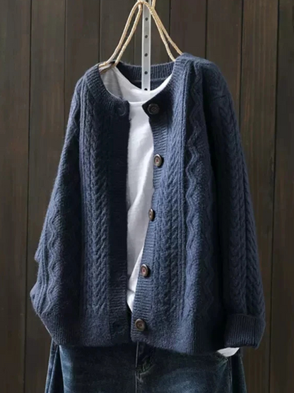 Doris - Luxe Kabel Cardigan