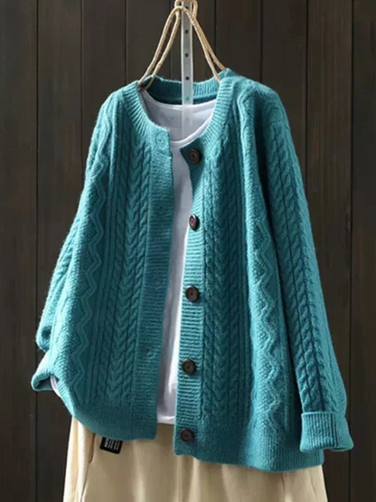Doris - Luxe Kabel Cardigan